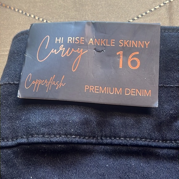 Copperflash Premium Denim pants size 16 - Picture 6 of 9
